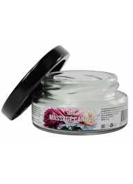 Массажная свеча «Цветущий пион» - 50 мл. - SGAN - купить с доставкой в Брянске