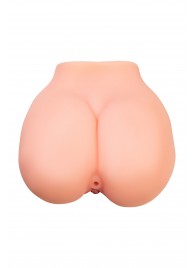 Реалистичный мастурбатор в форме попки с 2 любовными входами - No Name - в Брянске купить с доставкой