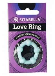 Цветное эрекционное кольцо Love Ring с бусинами - Sitabella - в Брянске купить с доставкой