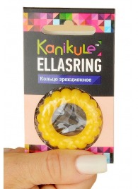Цветное рельефное эрекционное кольцо Ellasring - Sitabella - в Брянске купить с доставкой