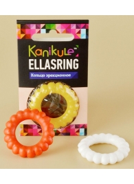 Цветное рельефное эрекционное кольцо Ellasring - Sitabella - в Брянске купить с доставкой