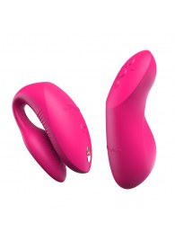 Розовый вибратор для пар We-Vibe Chorus Pro - We-vibe