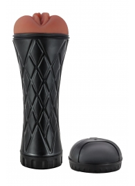 Коричневый мастурбатор-вагина Marly - Dream Toys - в Брянске купить с доставкой