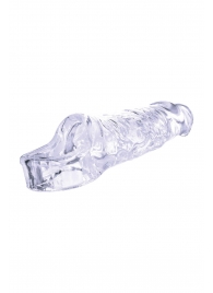 Прозрачная насадка-удлинитель Length Enhancer с подхватом - 16 см. - NMC - в Брянске купить с доставкой