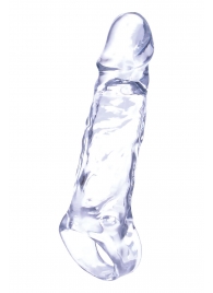 Прозрачная насадка-удлинитель Length Enhancer с подхватом - 16 см. - NMC - в Брянске купить с доставкой