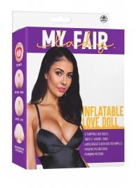 Телесная надувная секс-кукла с 3 любовными отверстиями - NMC - в Брянске купить с доставкой