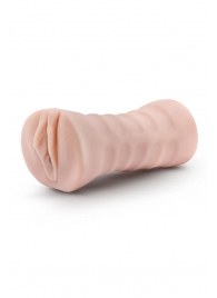 Телесный мастурбатор-вагина Ayumi с вибрацией - Blush Novelties - в Брянске купить с доставкой