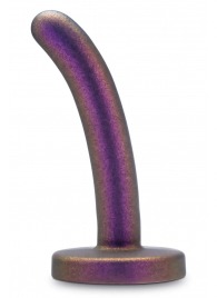 Фиолетовая насадка с гладкой поверхностью Surrender 4.75 Inch Beginner Pegging Dildo - 12 см. - Blush Novelties - купить с доставкой в Брянске