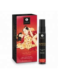 Оральный спрей Waves of Pleasure с ароматом клубники и шампанского - 20 мл. - Shunga - купить с доставкой в Брянске