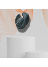 Серый сквозной мастурбатор с вибрацией Manwan Starter - Manwan - в Брянске купить с доставкой