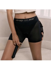 Трусики-шорты для фиксации насадок Strap-on-me Harness Lingerie Halo - size M - Strap-on-me - купить с доставкой в Брянске