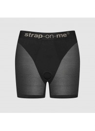 Трусики-шорты для фиксации насадок Strap-on-me Harness Lingerie Halo - size XL - Strap-on-me - купить с доставкой в Брянске