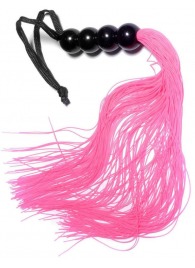 Розовая силиконовая плеть - 35,5 см. - Boys of Toys - купить с доставкой в Брянске