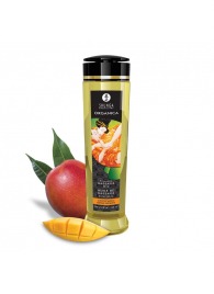 Массажное масло для тела Luscious Mango с ароматом манго - 240 мл. - Shunga - купить с доставкой в Брянске