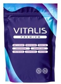 Супертонкие презервативы VITALIS Premium Super Thin - 15 шт. - Vitalis - купить с доставкой в Брянске
