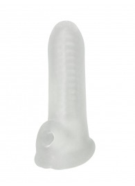 Белый фаллоудлинитель Striker - 13,5 см. - Lola Games - в Брянске купить с доставкой