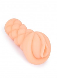 Телесный мастурбатор-вагина с вибропулей и эрекционными кольцами в комплекте - Sexy Girl - в Брянске купить с доставкой