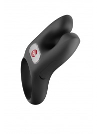 Черное эрекционное виброкольцо Nos - Fun Factory - в Брянске купить с доставкой