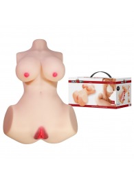 Мастурбатор-торс Aveline с 2 любовными тоннелями - Baile - в Брянске купить с доставкой