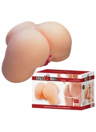 Телесный мастурбатор с 2 любовными отверстиями Olivia - Baile - в Брянске купить с доставкой