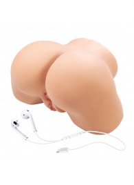 Телесный мастурбатор Olivia с 2 любовными отверстиями - Baile - в Брянске купить с доставкой