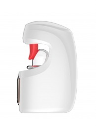 Белый мастурбатор с язычком и возвратно-поступательными движениями - Secwell - в Брянске купить с доставкой