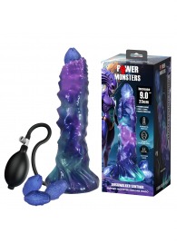 Фиолетовый яйцеродящий фаллоимитатор Duskwalker Sentinal на присоске - 22,4 см. - Baile - купить с доставкой в Брянске