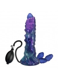 Фиолетовый яйцеродящий фаллоимитатор Duskwalker Sentinal на присоске - 22,4 см. - Baile - купить с доставкой в Брянске