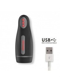 Черный автоматический мастурбатор с управлением через приложение - Oninder - в Брянске купить с доставкой