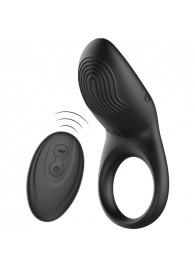 Черное эрекционное виброкольцо с пультом ДУ - Ibiza - в Брянске купить с доставкой