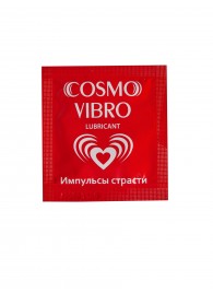 Пробник женского стимулирующего лубриканта на силиконовой основе Cosmo Vibro - 3 гр. - Биоритм - купить с доставкой в Брянске