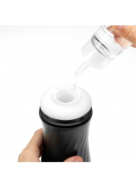 Мастурбатор с регулируемой плотностью обхвата Custom Strength CUP Twist Ripple - Tenga - в Брянске купить с доставкой