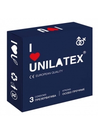 Ультрапрочные презервативы Unilatex Extra Strong - 3 шт. - Unilatex - купить с доставкой в Брянске