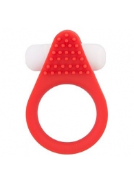 Красное эрекционное кольцо LIT-UP SILICONE STIMU RING 1 RED - Dream Toys - в Брянске купить с доставкой