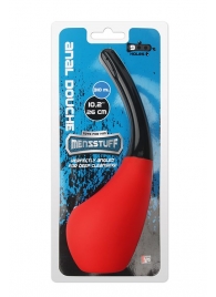 Анальный душ MENZSTUFF 310ML ANAL DOUCHE RED/BLACK - Dream Toys - купить с доставкой в Брянске