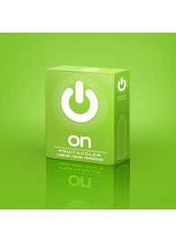 Цветные ароматизированные презервативы ON) Fruit   Color - 3 шт. - ON) - купить с доставкой в Брянске