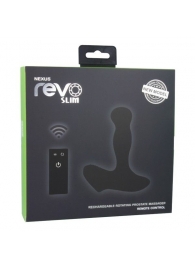 Чёрный перезаряжаемый массажёр предстательной железы NEXUS Revo Slim - Nexus Range - в Брянске купить с доставкой Чёрный перезаряжаемый массажёр предстательной железы NEXUS Revo Slim - Nexus Range - в Брянске купить с доставкой