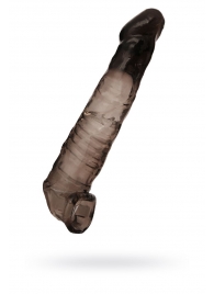 Чёрная насадка на пенис - 22,5 см. - ToyFa - в Брянске купить с доставкой Чёрная насадка на пенис - 22,5 см. - ToyFa - в Брянске купить с доставкой