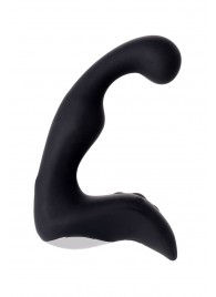 Чёрный изогнутый вибростимулятор простаты Erotist - Erotist Adult Toys - в Брянске купить с доставкой