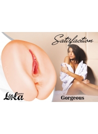 Мастурбатор с 2 тоннелями Satisfaction Gorgeous - Lola Games - в Брянске купить с доставкой