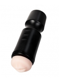 Мастурбатор-ротик A-Toys в черной колбе - A-toys - в Брянске купить с доставкой