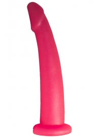 Розовый стимулятор простаты из геля - 18 см. - LOVETOY (А-Полимер) - в Брянске купить с доставкой