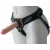 Черный пояс-трусики с двумя насадками  Экзотик-Linda  - 15,5 и 10,5 см. - LOVETOY (А-Полимер) - купить с доставкой в Брянске