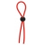 Красное эрекционное лассо с одной бусиной-утяжкой STRETCHY THIN LASSO - Dream Toys - в Брянске купить с доставкой