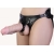 Гигантский фаллоимитатор на присоске в комплекте с трусиками - 26 см. - LOVETOY (А-Полимер) - купить с доставкой в Брянске