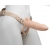 Телесный фаллопротез MEN STYLE с анальным стимулятором - 17,5 см. - LOVETOY (А-Полимер) - купить с доставкой в Брянске