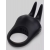 Черное эрекционное виброкольцо Sensation Rechargeable Vibrating Rabbit Love Ring - Fifty Shades of Grey - в Брянске купить с доставкой