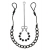 Интимные украшения с бусинами NIPPLE   CLIT JEWELRY - Pipedream - купить с доставкой в Брянске