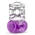 Фиолетовое эрекционное виброкольцо One Night Stand Vibrating C-Ring - Blush Novelties - в Брянске купить с доставкой