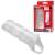 Насадка на пенис с кольцом для мошонки Clear Sensations Enhancer Sex Sleeve - 11,5 см. - XR Brands - в Брянске купить с доставкой